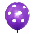 candy color polka dot latex balloons